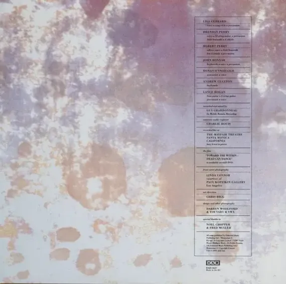 Dead Can Dance - Toward The Within