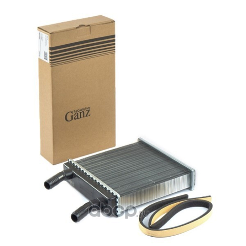 Радиатор печки алюм. /Г-3102, 3110/ d 18 мм н/о (GANZ)