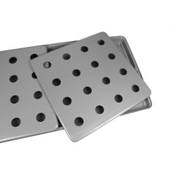 Полукрышка с отверстиями под стаканчики для поддона