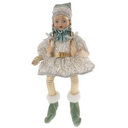 GAEM Игрушка набивная "Эльф" (муз, движ), L15 W11 H43 см (полка 23 см.)