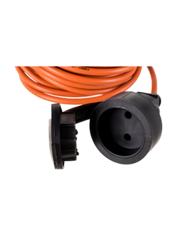 Удлинитель шнур Gigant б/з ПВС 2х0,75 6A 10м IP 44 PE-013 (Россия)