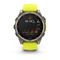 Умные часы Garmin Fenix 8, 47 мм, Solar, Sapphire Titanium with AMP yellow/graphite silicone band
