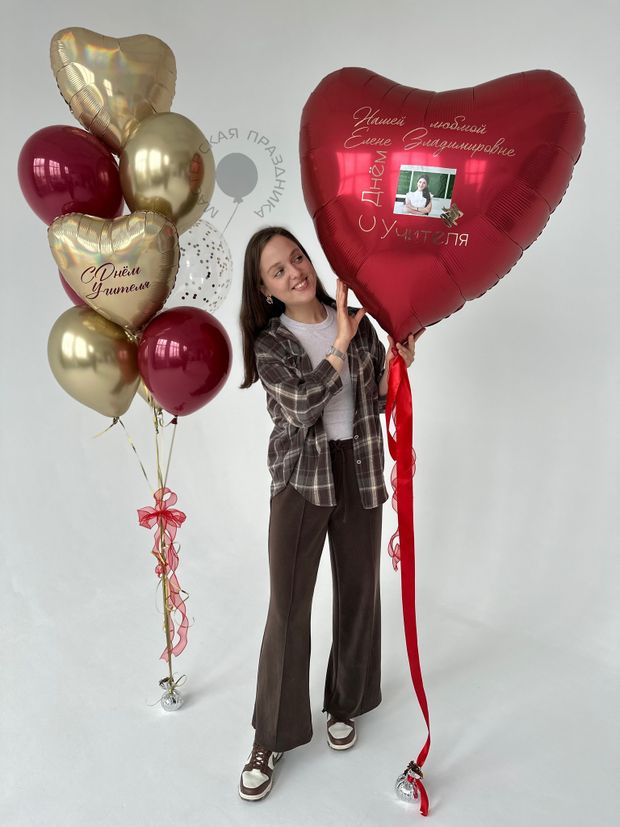 Воздушные шары на День Учителя №8558