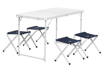 Набор мебели Nisus, стол + 4 табурета (N-FS-21407+21124A)