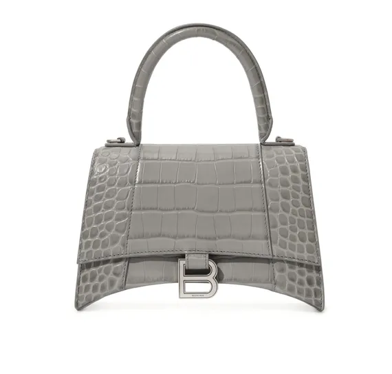Сумка BALENCIAGA с крокодиловым тиснением