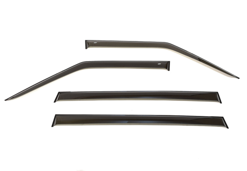 Дефлекторы боковых окон Cobra Tuning на Skoda Fabia 2 хэтчбек 2007 арт.S20207