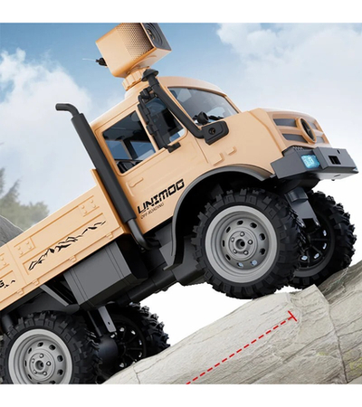 Радиоуправляемая машина WPL Следопыт с FPV HD WIFI камерой (песочная) 4WD 1/16 2.4G RTR