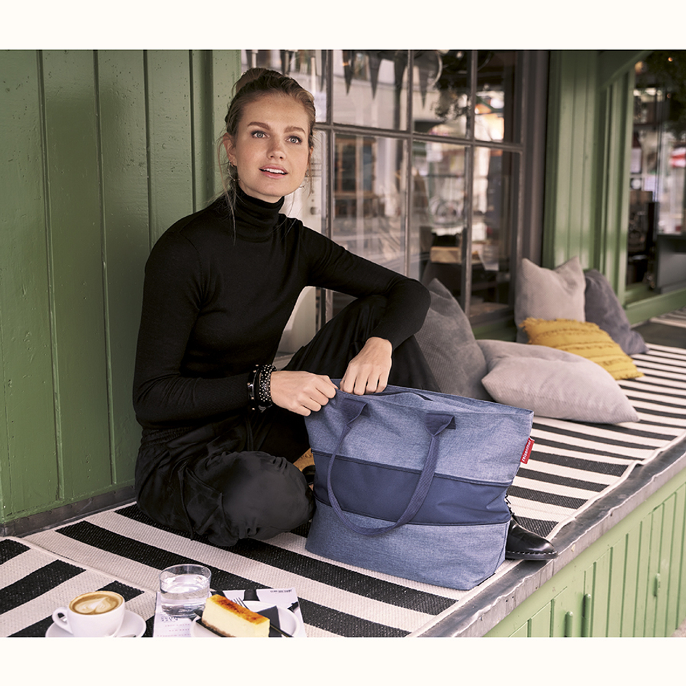 Сумка Reisenthel Shopper E1 twist blue RJ4027