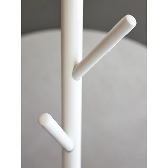 Вешалка напольная forsty, 173 см, белая