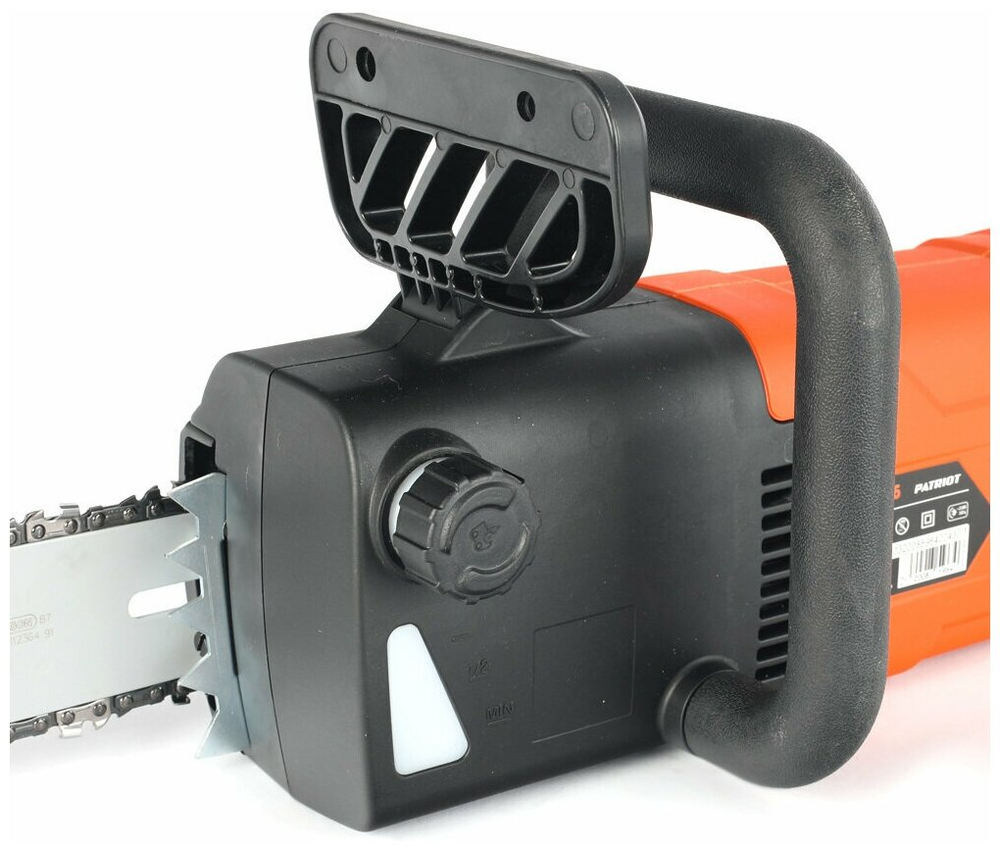 Пила цепная электрическая PATRIOT ES, 2000Вт, шаг цепи 3/8", длина шины 40см, плавный пуск