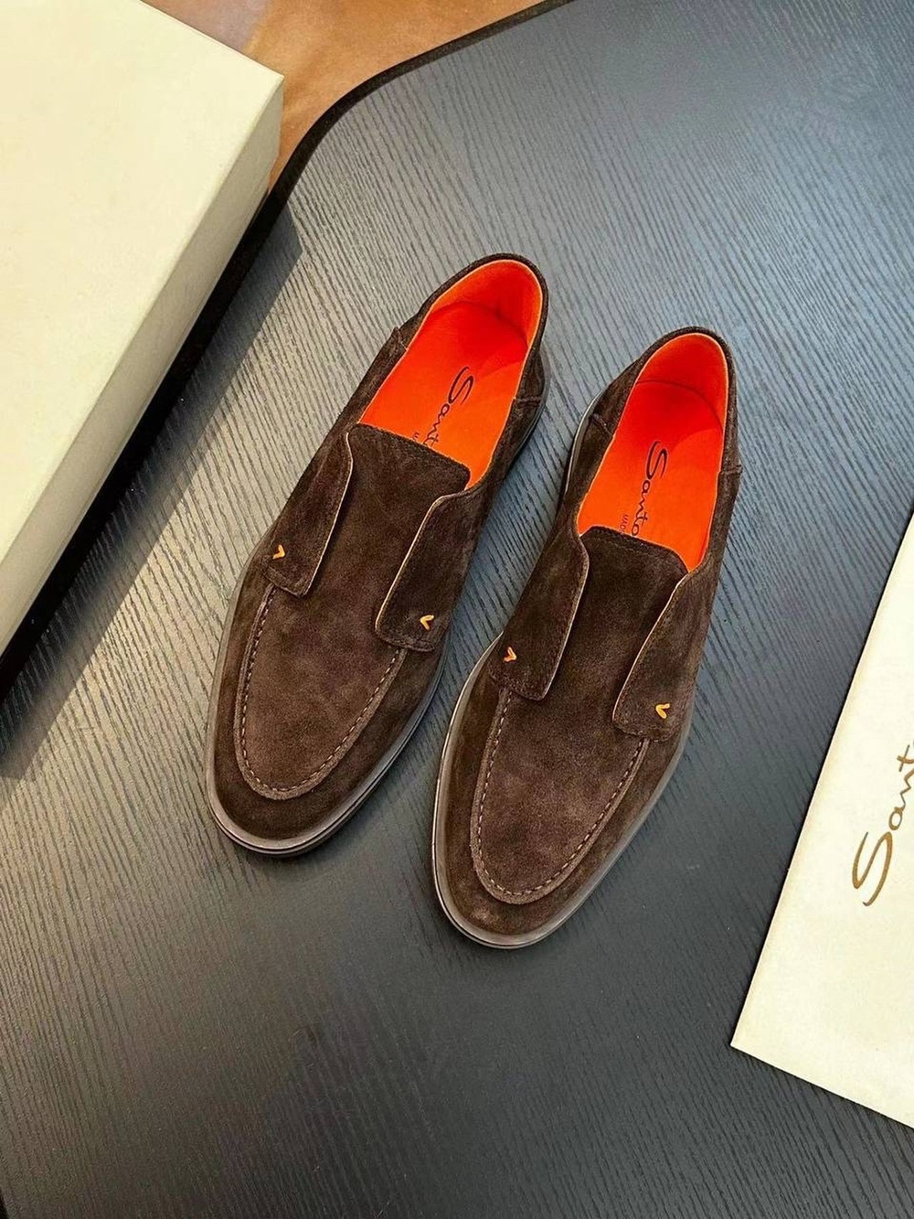 Лоферы Santoni