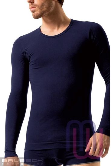 Футболка мужская с длинным рукавом BRUBECK Comfort Cotton LS00960