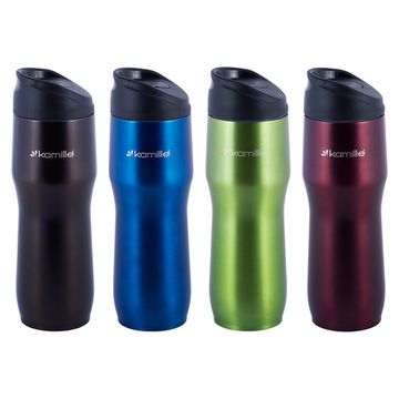 Термокружка 450 мл. из нержавеющей стали Kamille KM-2050