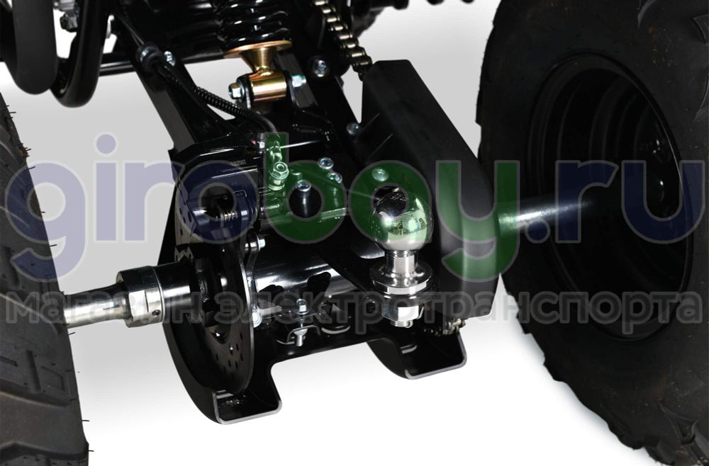 Бензиновый квадроцикл WHITE SIBERIA BARS 320 - Чёрный фото №29