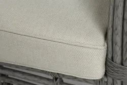 "Ницца" кресло из искусственного ротанга, цвет серый