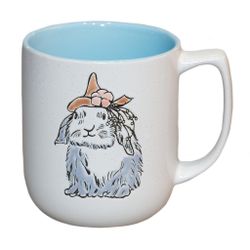 Кружка 500 мл белая " " голубая внутри P.L. Proff Cuisine