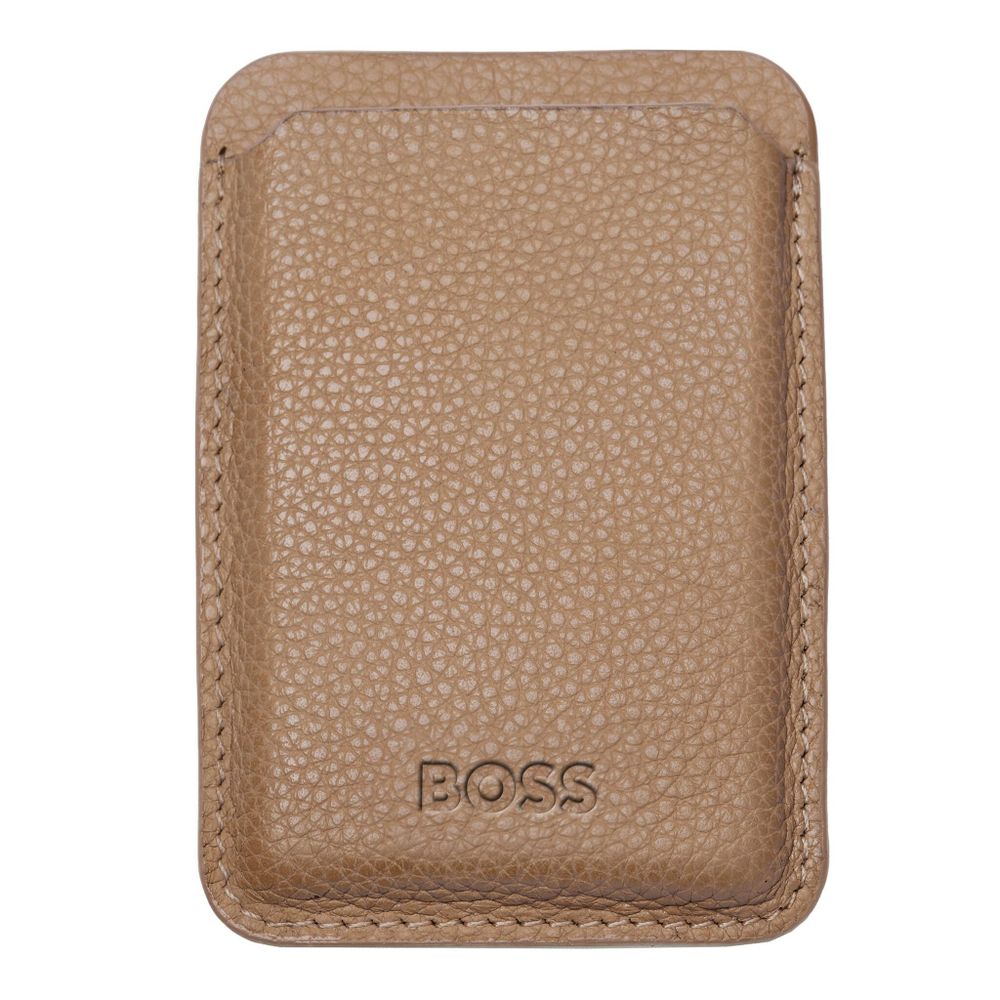 Картхолдер с магнитом HUGO BOSS - Mobile Classic Grained