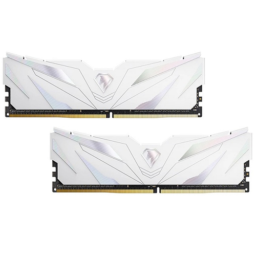 Модуль памяти DIMM DDR4 16Gb, 3600Mhz, 2x8Gb, Netac Shadow II White (NTSWD4P36DP-16W)