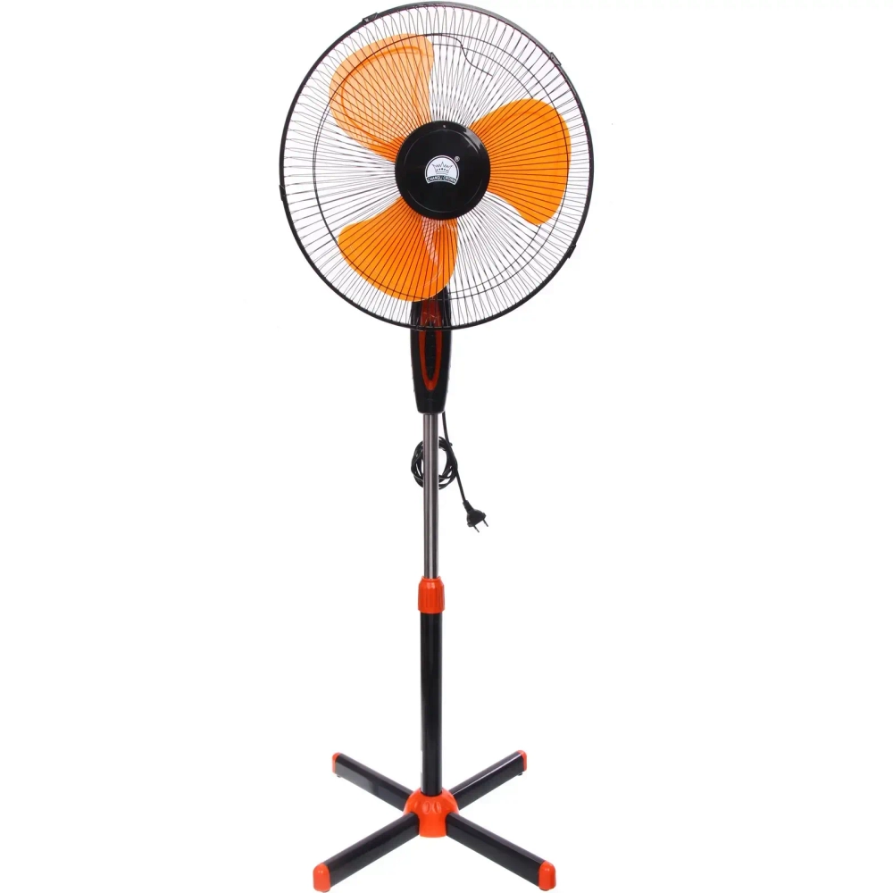 Вентилятор напольный «CHANGLI CROWN», 1619, черно-оранжевый