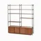 Стеллаж Vallery, 180х160 см, шпон ореха