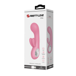 Розовый компактный вибратор-кролик 15,4см Pretty Love Chris Pink BI-014507-1