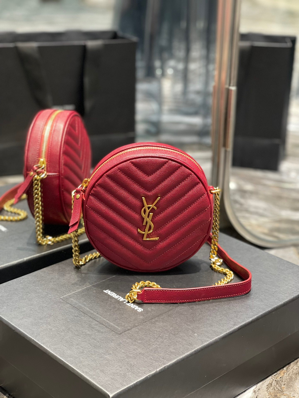 Saint Laurent Vinyle Bag