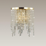 5028/2W MODERN ODL23 621 золотой/прозрачный металл/хрусталь Бра E14 2*40W CHOKKA