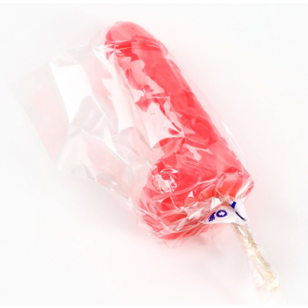 Леденец XXL в коробке "Тренажер" клубника, 120 г.