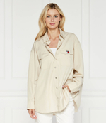 Рубашка Tommy Jeans - бежевый(DW0DW18445)