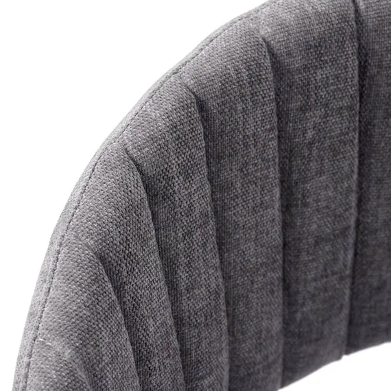 Стул Turin темно-серый с чёрными ножками