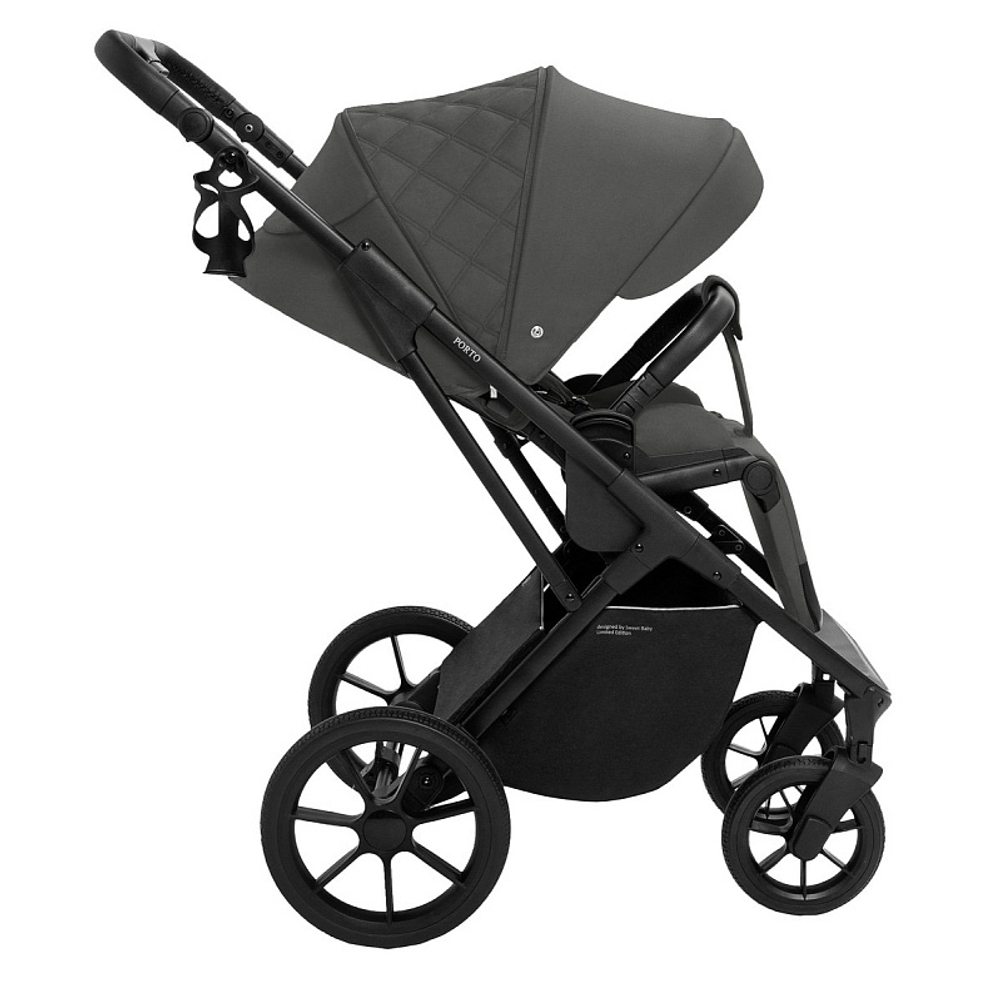 Детская коляска Sweet Baby Porto 2 в 1 Dark Grey