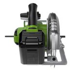 Дисковая пила акк. Greenworks GD24CS, 24V,б/щет,185х20мм, 4500 об/мин, рез 63мм,1х4Ач,ЗУ,кор (1500907CUB)