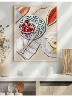 постер на кухню 50х70 см интерьерный