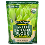Let's Do Organic, Let's Do Organic®, органическая мука из зеленого банана, 396 г (14 унций)