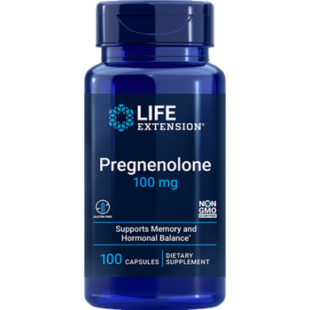 Life Extension Pregnenolone 100 mg, 100 капс, Прегненолон