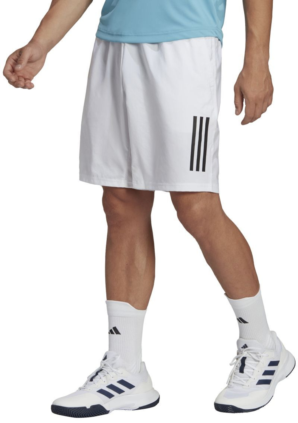 Теннисные шорты Adidas Club 3-Stripes Tennis Shorts - white