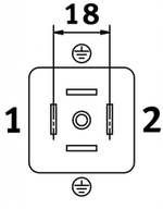 NEBV-A1W3F-P-K-0.6-N-LE3 Соединительный кабель