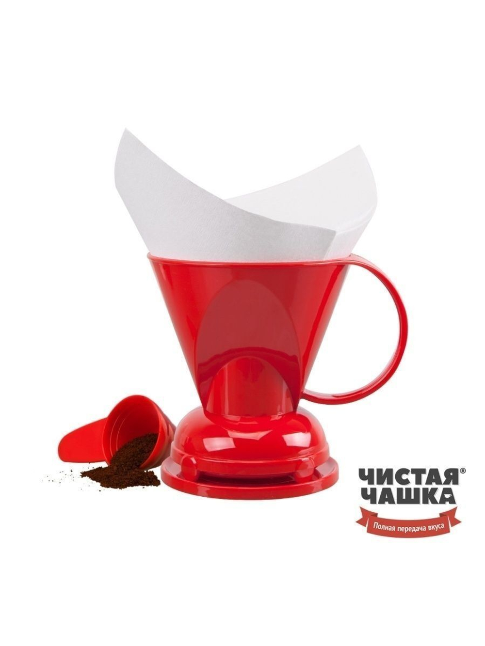 Кофе-воронка иммерсионная №3, для приготовления 1-2 чашек кофе (Immersion Dripper, 1 шт.)