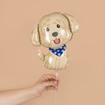 Шар (12''/30 см) Мини-фигура, Веселый щенок, 1 шт.