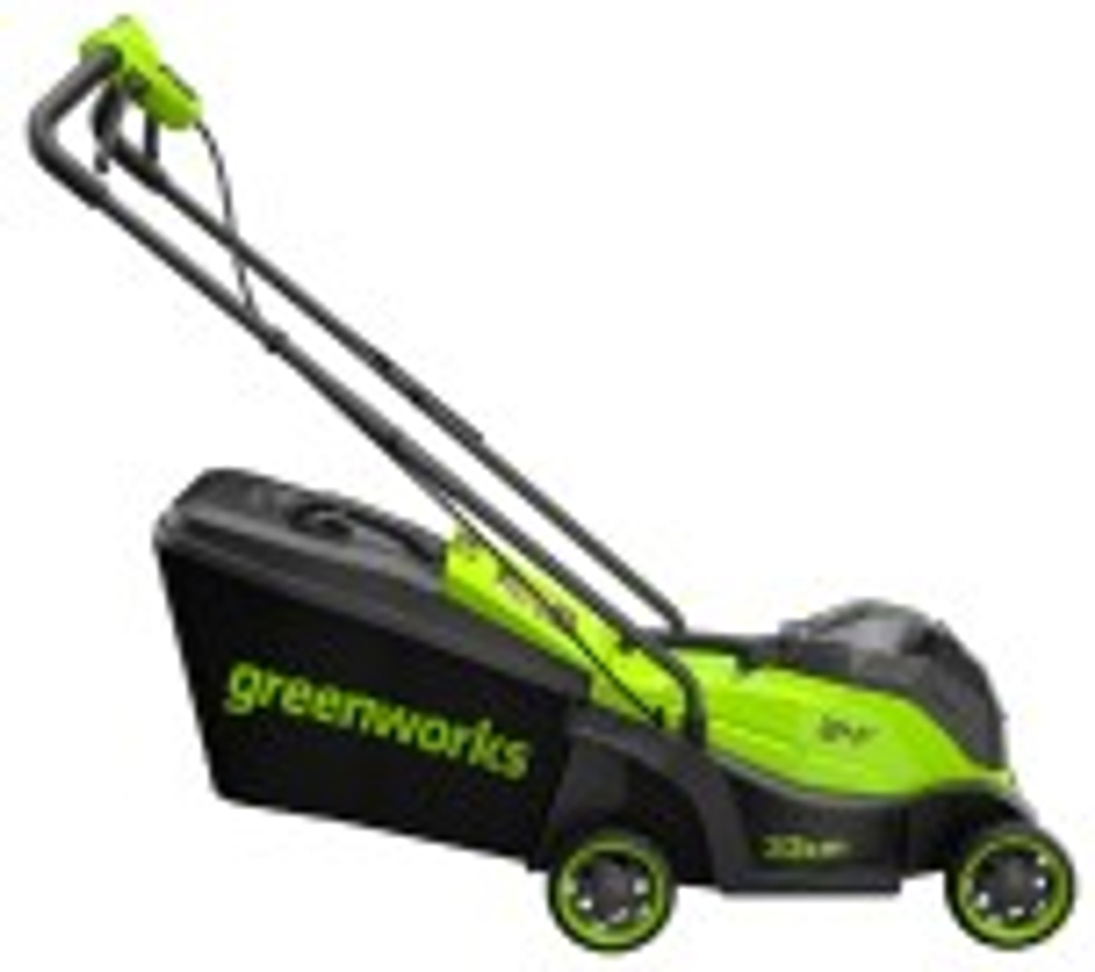 Газонокосилка аккумуляторная GREENWORKS 2520607 24V, 33 см, бесщеточная, без АКБ и ЗУ