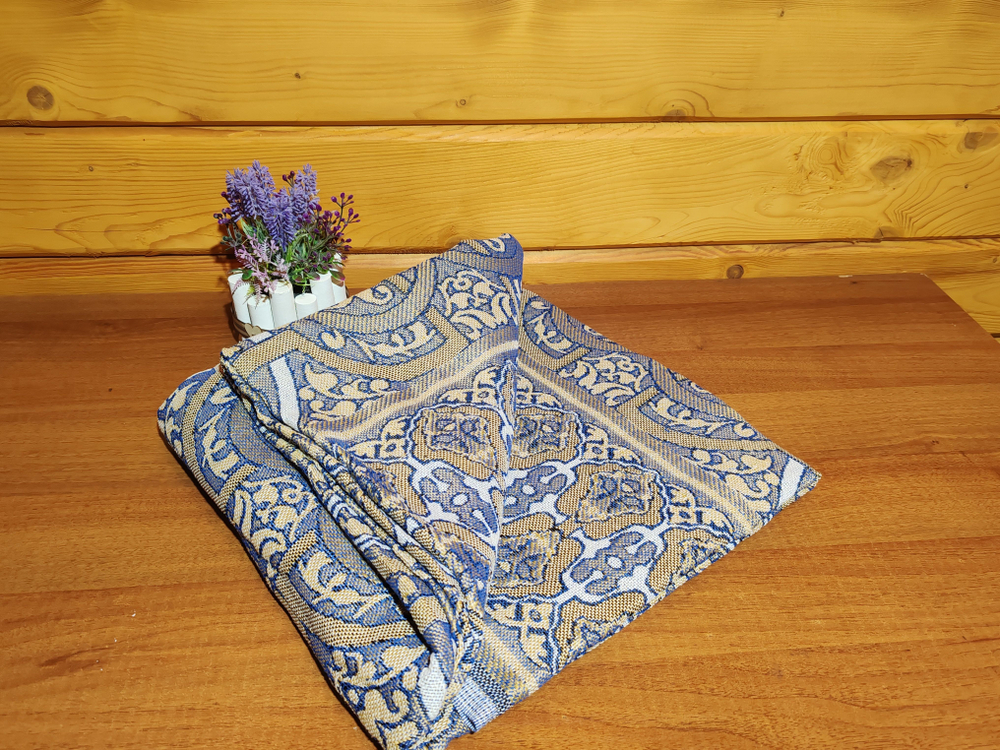 Покрывало на кровать, покрывало 2 спальное, гобелен с размерами: 200x210 см