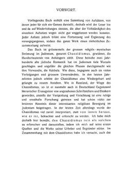 Religiöse Strömungen im Judentum, mit besonderer Berücksichtigung des Chassidismus | S.A. Horodezky