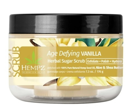 HEMPZ Скраб сахарный для тела Антивозрастной 176г / Hempz Age Defying Vanilla Herbal Sugar Scrub