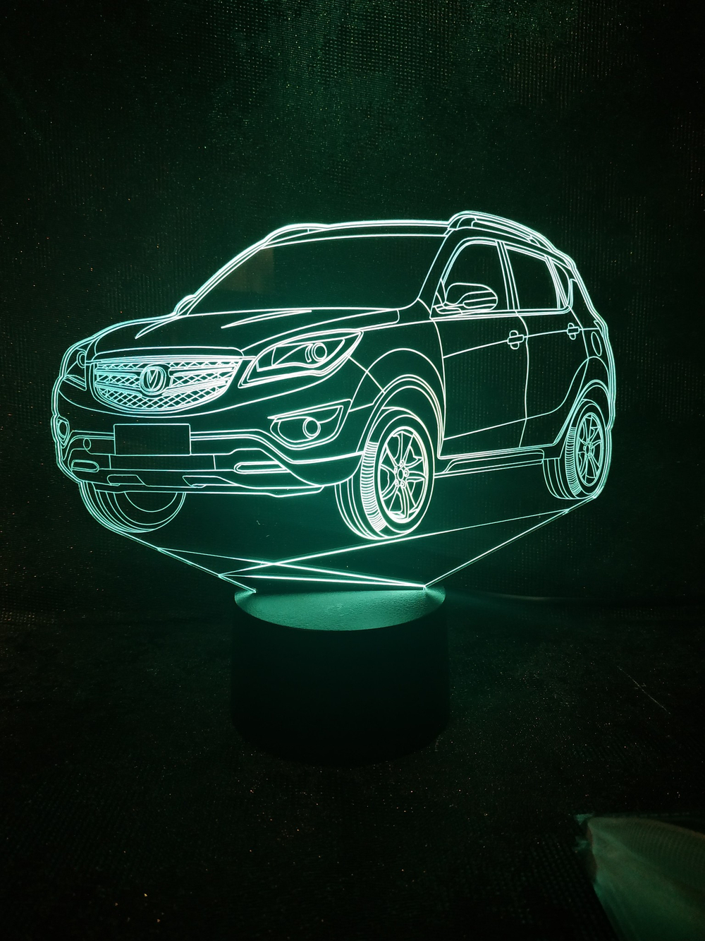 3Д-Светильник "Автомобиль Changan"