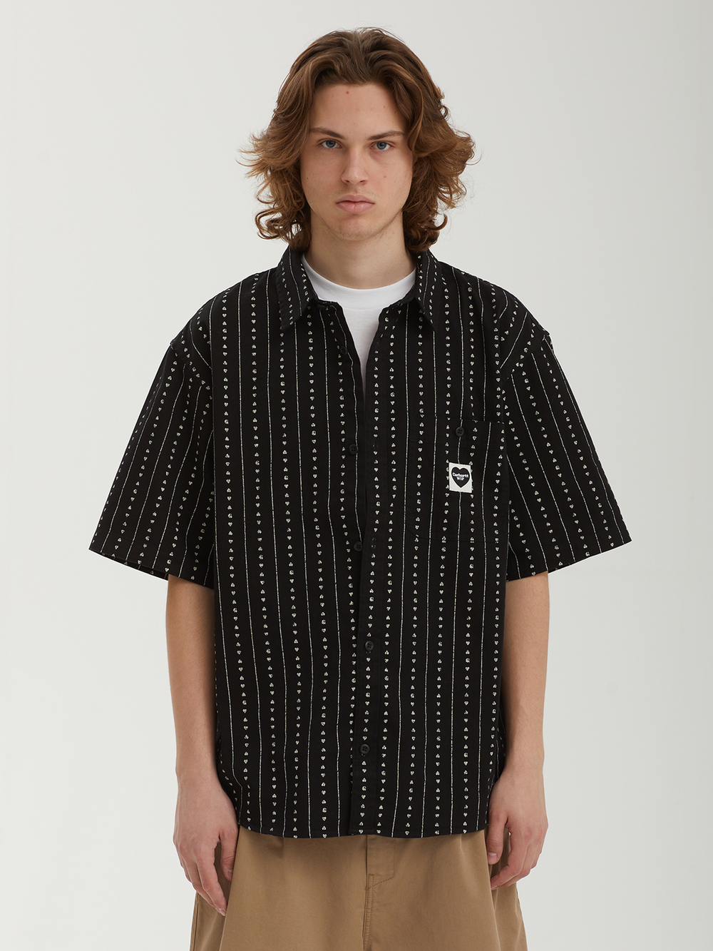 Мужская Рубашка Drewe Heart Stripe