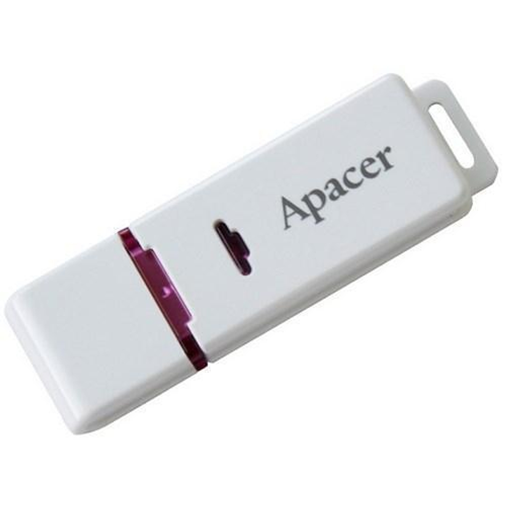 USB Флешка 16GB Apacer AH223, USB 2.0, белая