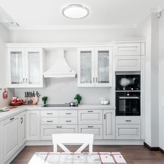 2049/DL PALE SN 095 Светильник пластик/белый LED 48Вт 3000-6300K D450 IP43 пульт ДУ KABRIO