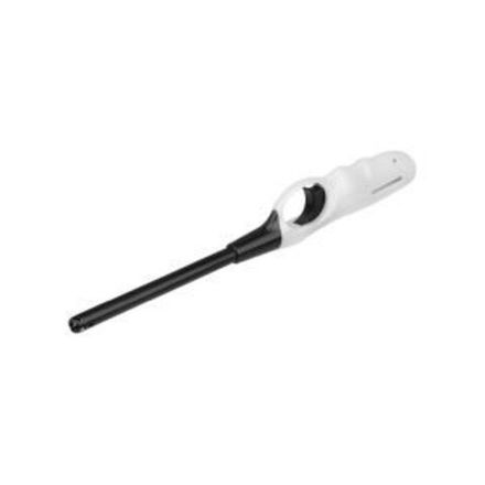 Бытовая газовая пьезозажигалка с классическим пламенем, многоразовая (1 шт.) белая СК-302L СОКОЛ