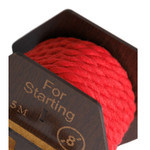 Хлопковая красная веревка для шибари на катушке 5 м