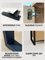 Шкаф распашной двухдверный Кодар макс